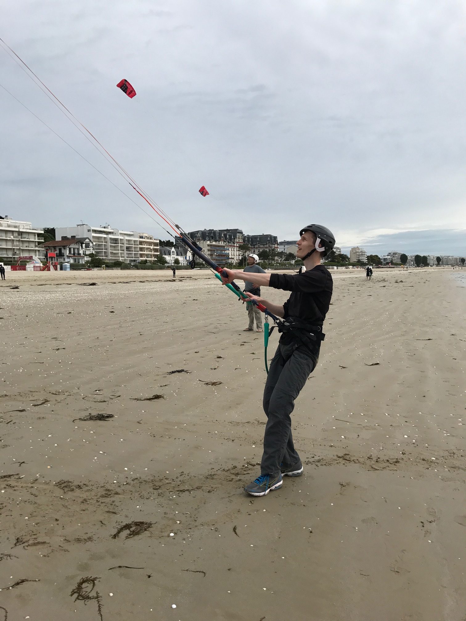 cours plage la baule école kite